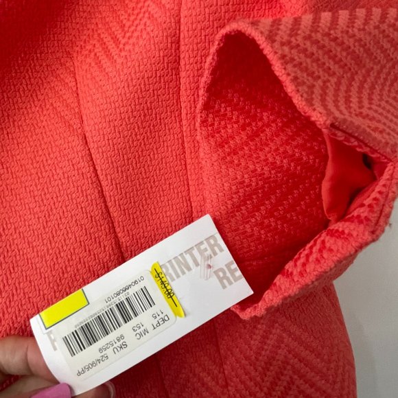 Alex Marie Coral Cropped Jacket blazer perfect for office NWT size Medium/large - Picture 12 of 16